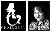 photo of Barbara J. McKee and Chairgrrl logo