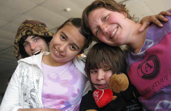 Participants in the Arts Adventures Program