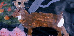 N4th Art Center Day Arts Program: Young Deer by Rudy Via